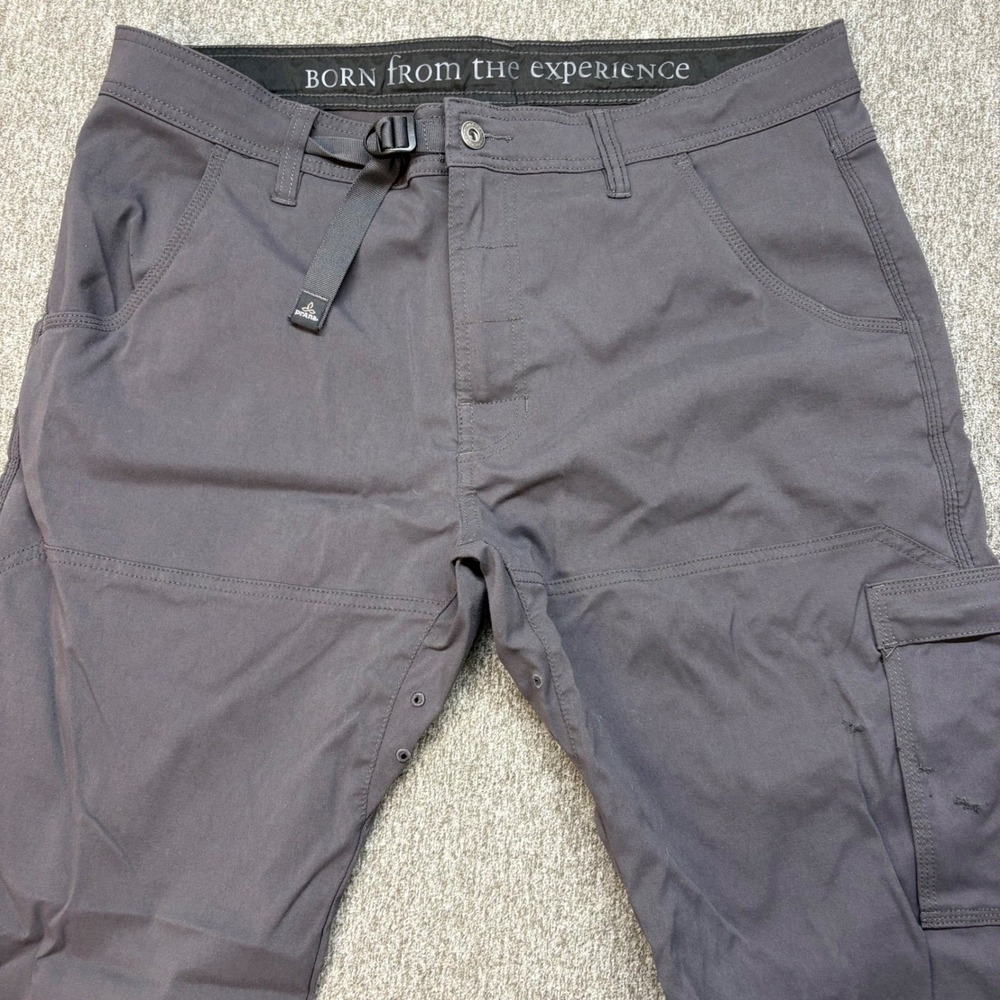 Prana Stretch Zion Straight Fit Pants Mens 36x32 Casual Everyday Hiking Outdoors
